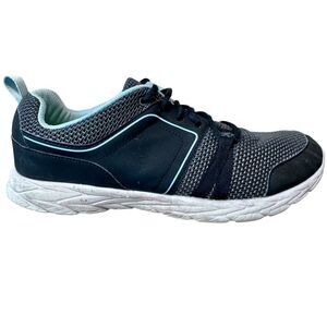 Vionic Mesh Lace-Up Sneakers WIDE Devra Black Size 11
